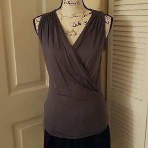 H&M Faux wrap  top (Lavender/blue-ish)🤷🏻‍♀️